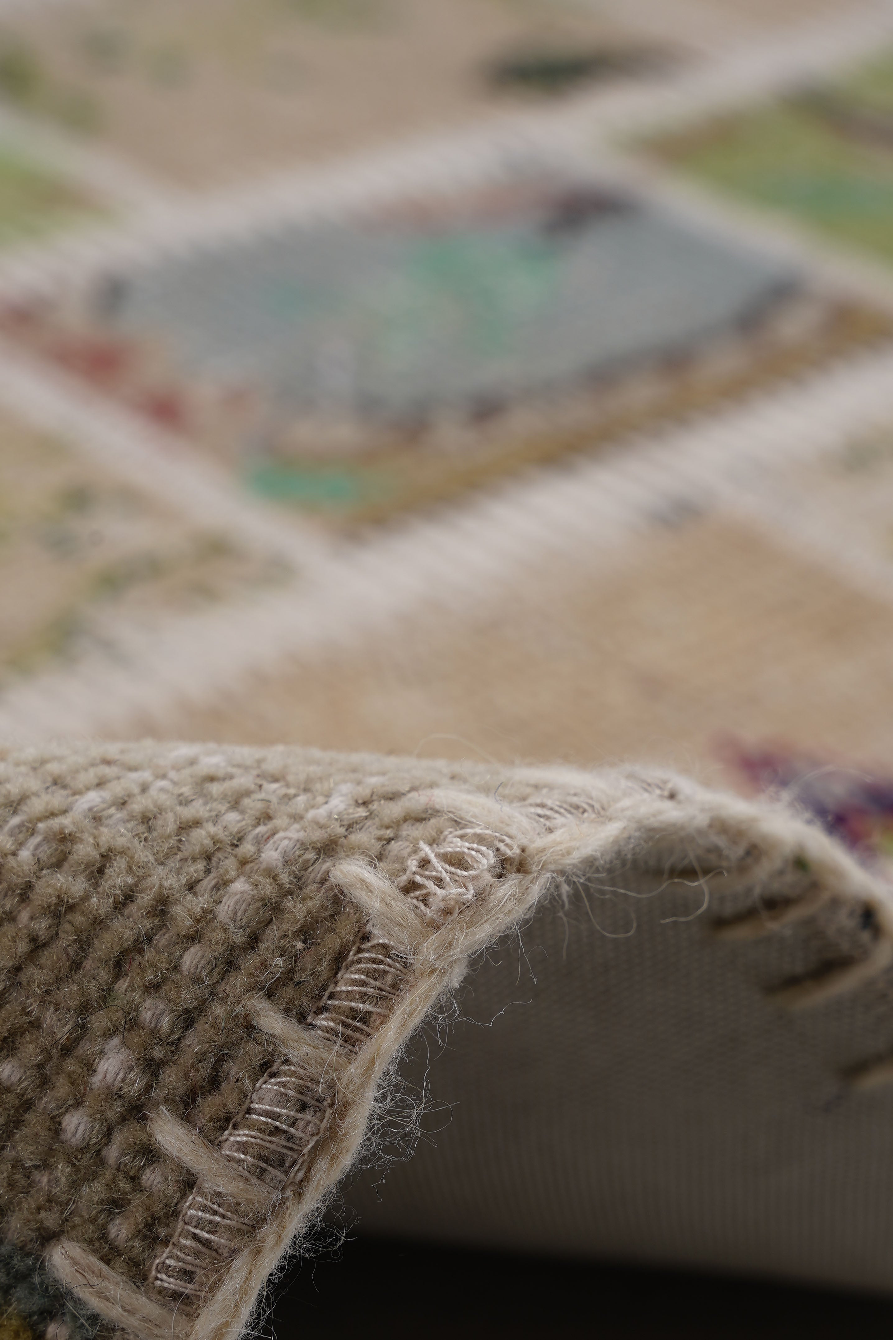 Naar Halı Patchwork 11 El Yapımı Dekoratif Halı — detay 3