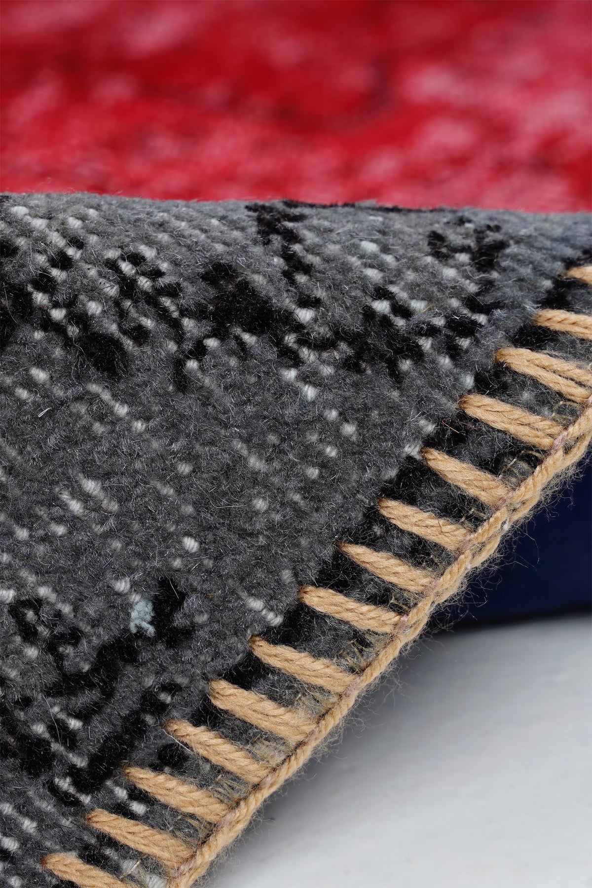 Naar Halı Patchwork El Yapımı Dekoratif Halı — detay 1