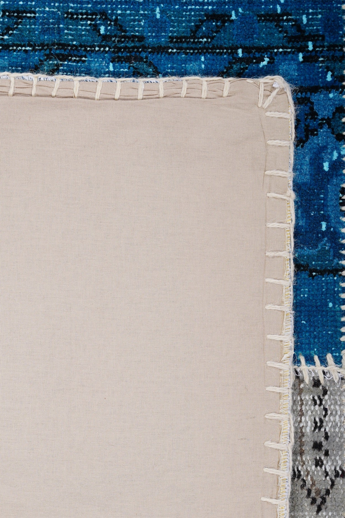 Naar Halı Patchwork El Yapımı Dekoratif Halı — detay 5