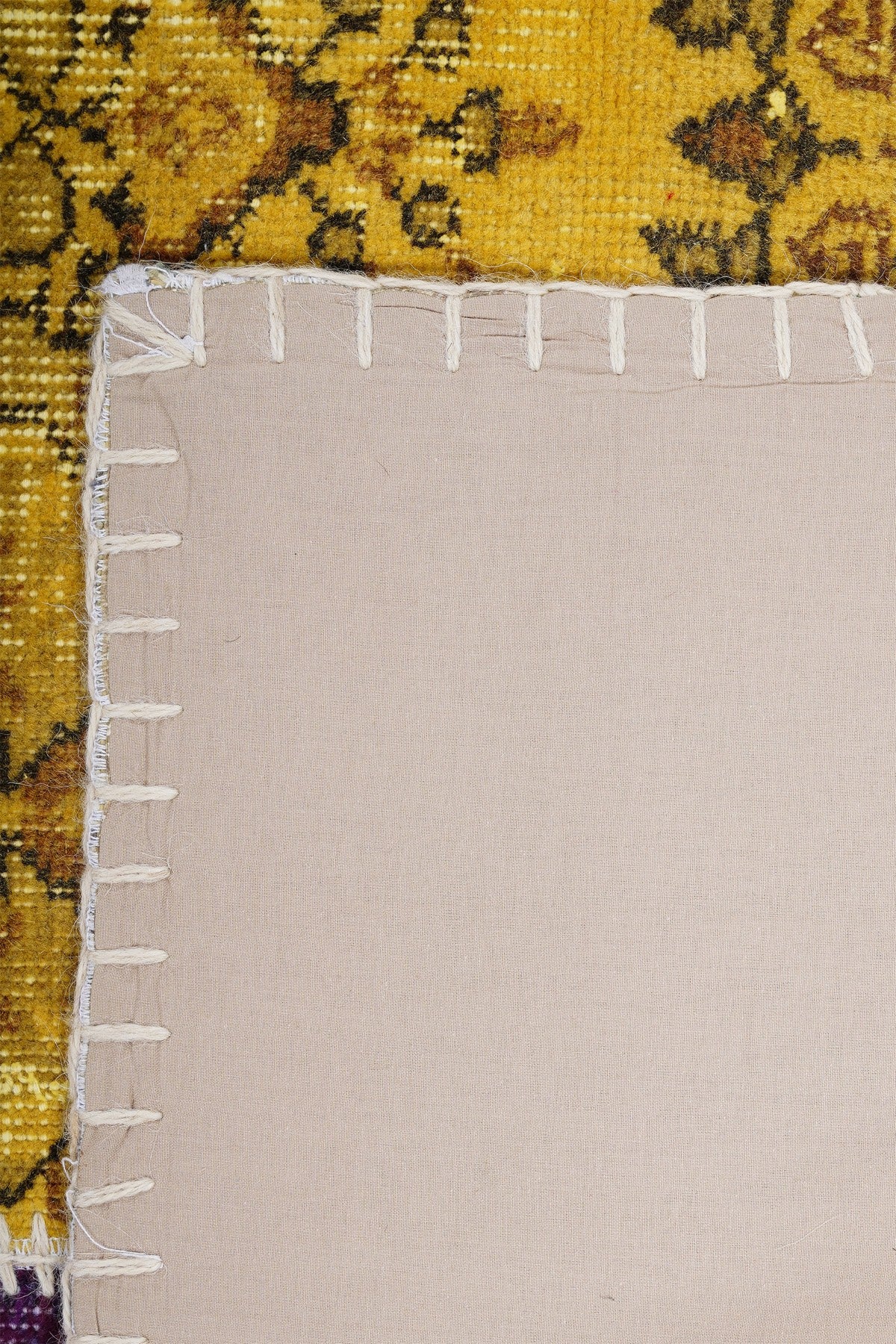 Naar Halı Patchwork El Yapımı Dekoratif Halı — detay 5