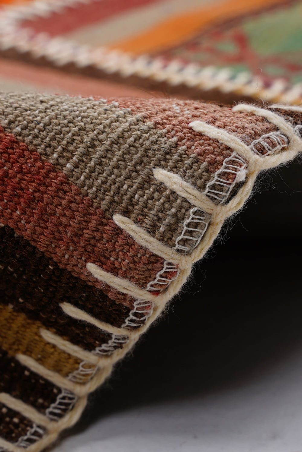 Naar Halı Patchwork El Yapımı Dekoratif Halı — detay 4