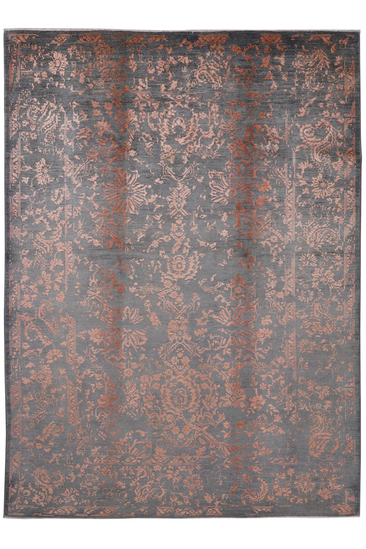 Naar Halı RHMN Silk Touch El Dokuma Yün-İpek Halı — üstten görünüm