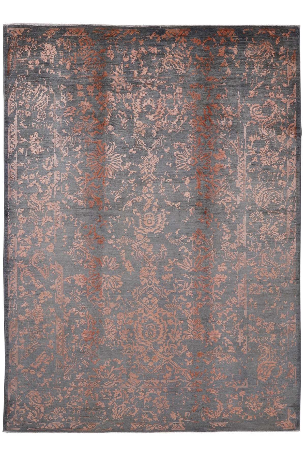 Naar Halı RHMN Silk Touch El Dokuma Yün-İpek Halı — üstten görünüm