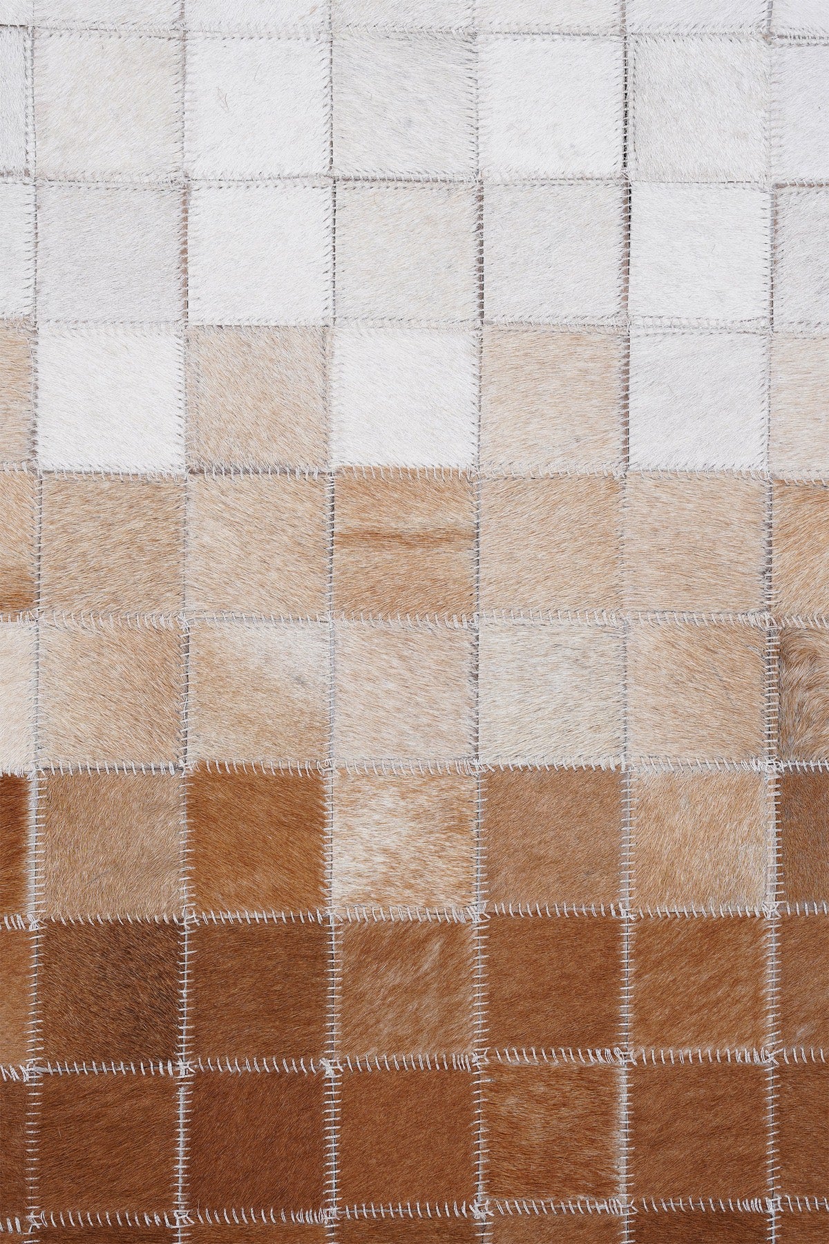 Naar Halı Tay Deri Patchwork El Yapımı Dekoratif Halı — detay 3