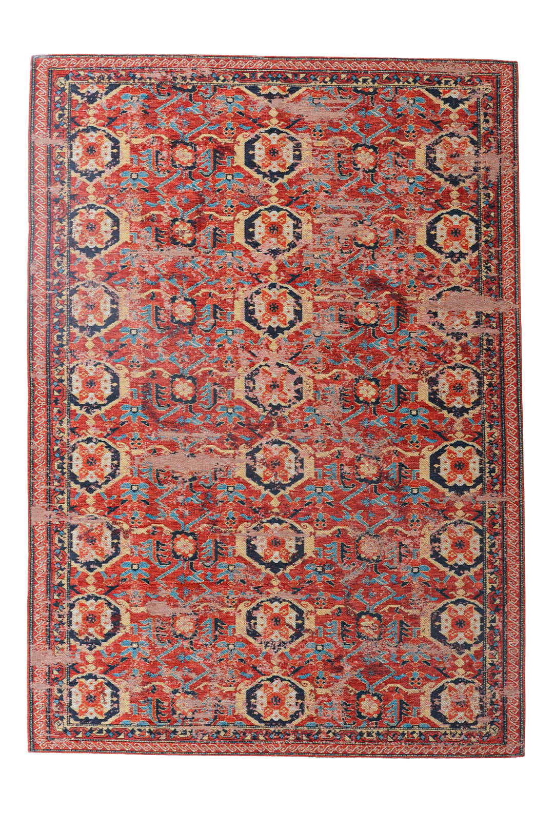 Nayra Kuman 33 Kaymaz Tabanlı Yıkanabilir Klasik Kilim — detay 1