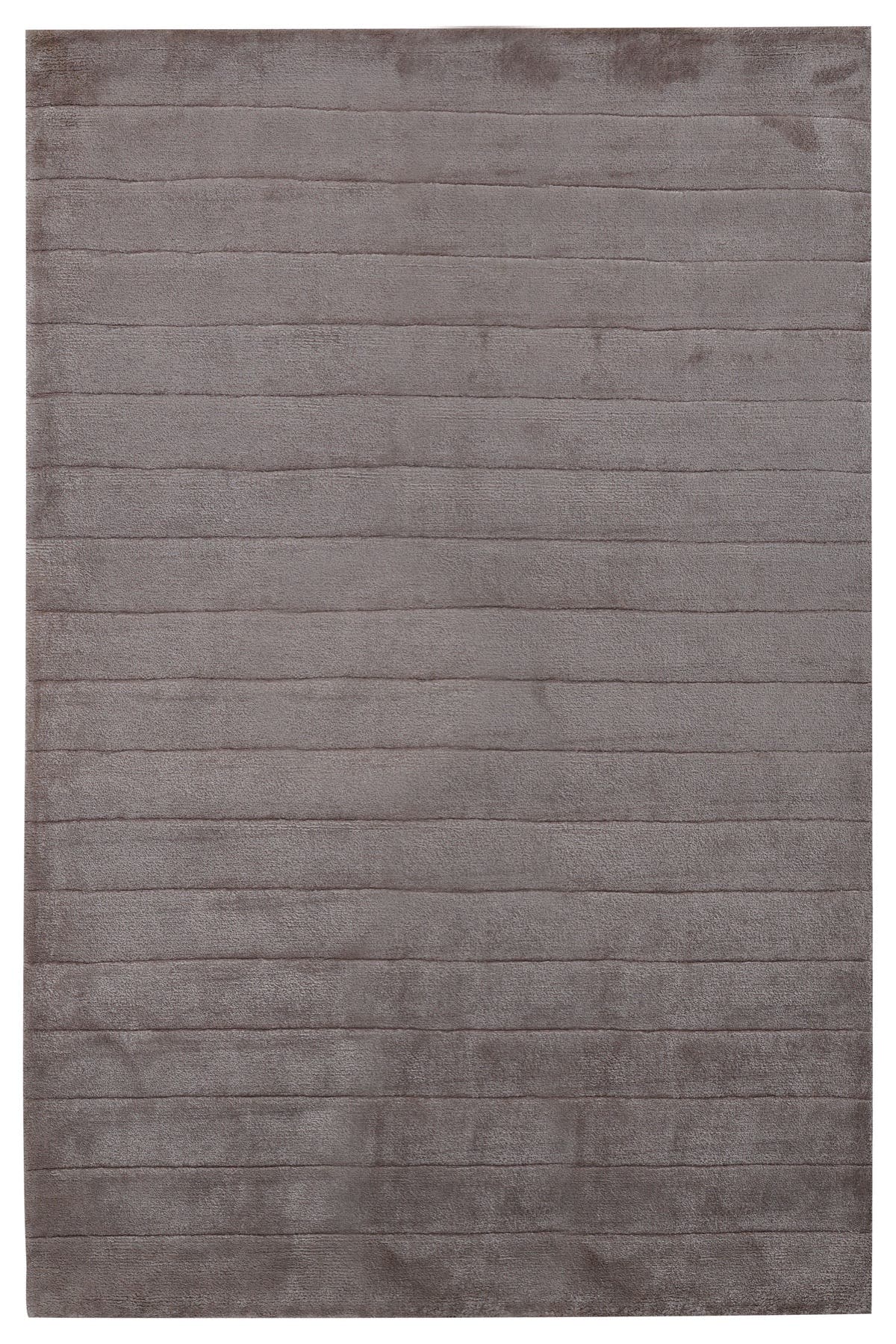 Nepal 3510 El Dokuma Kalın Bambu Halı 120x180 - Kahverengi — üstten görünüm
