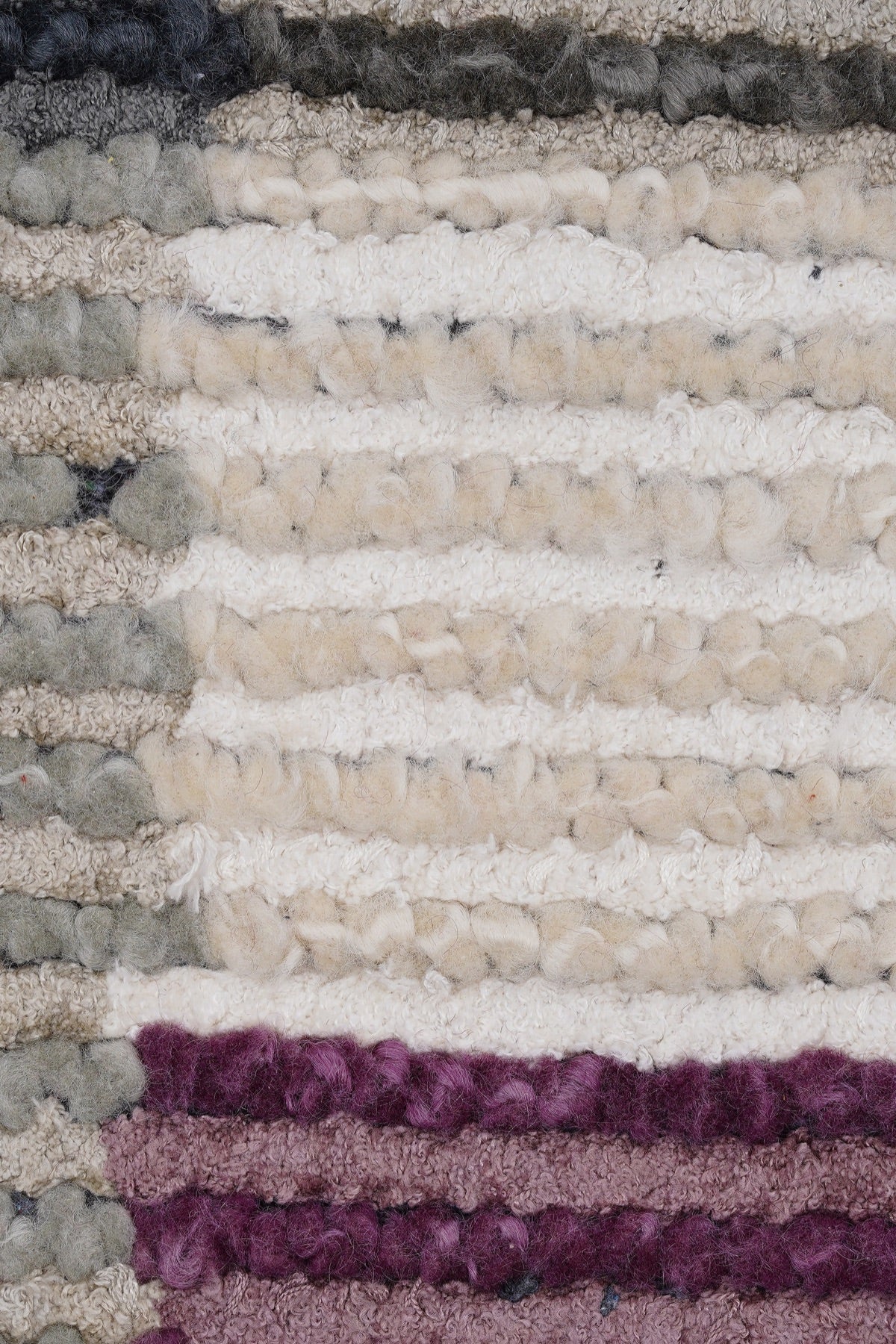 Nepal 3577 El Dokuma Kalın Yün Kilim — detay 1