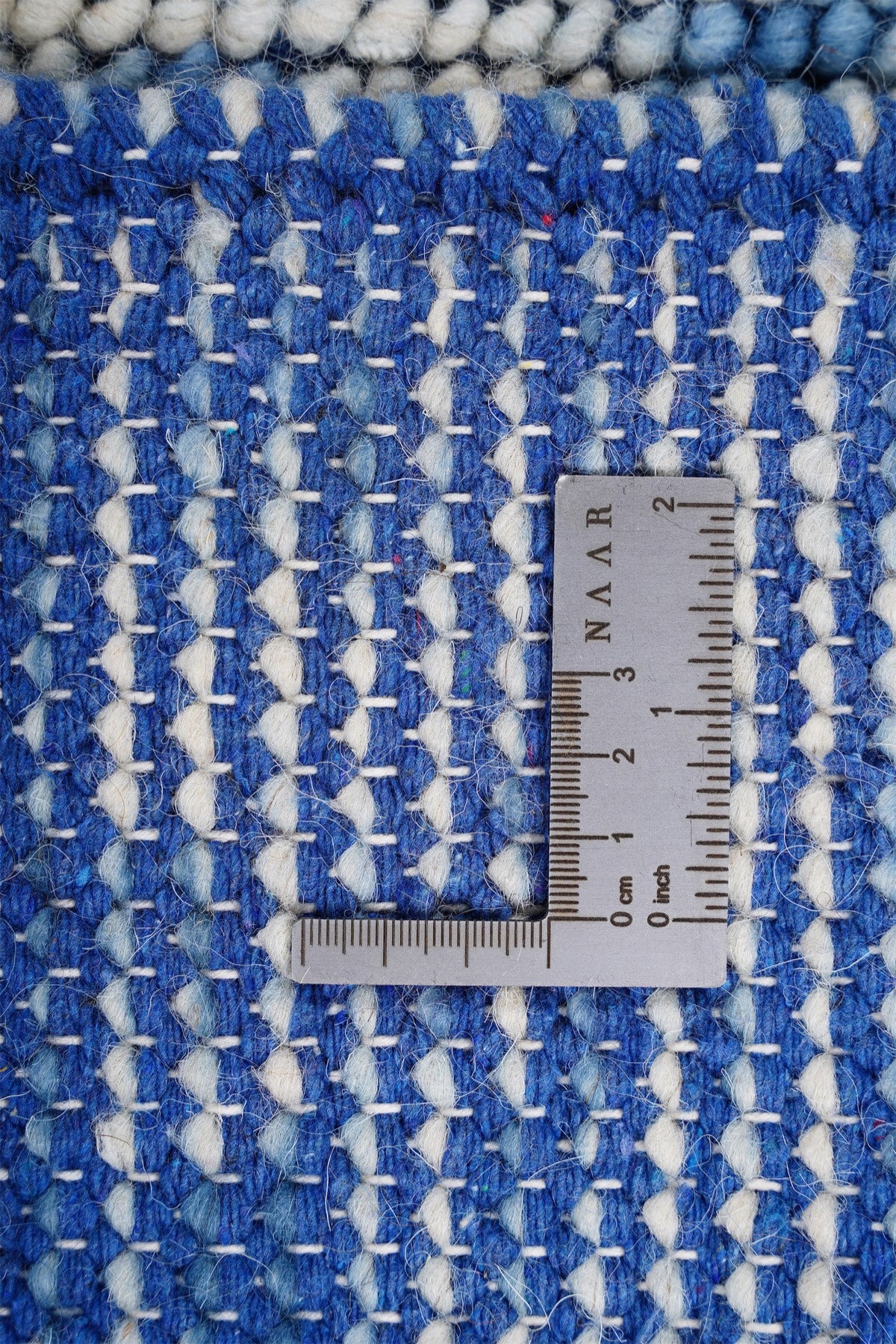 Nepal 3581 El Dokuma Kalın Yün Kilim — detay 6