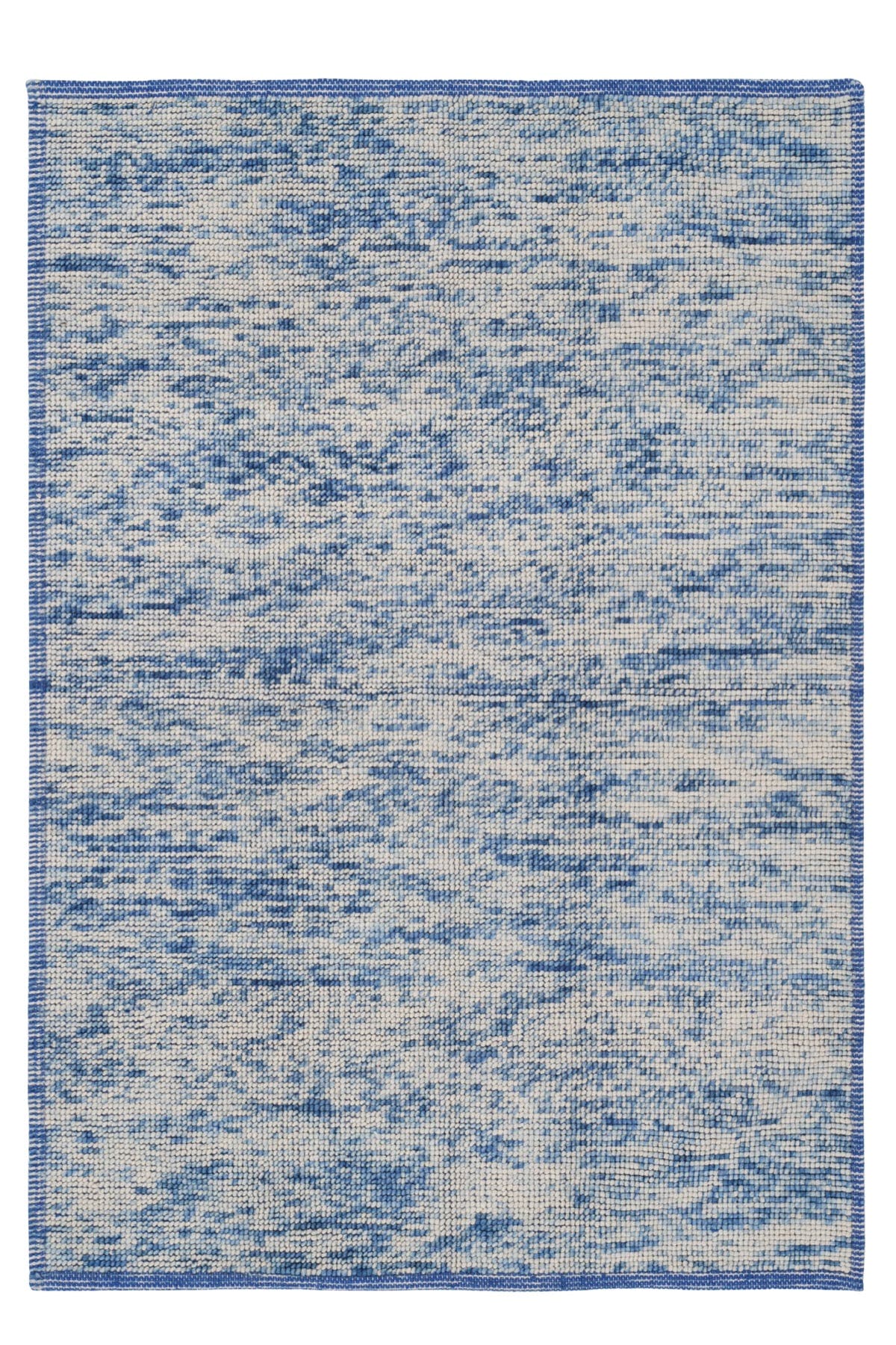 Nepal 3581 El Dokuma Kalın Yün Kilim — üstten görünüm