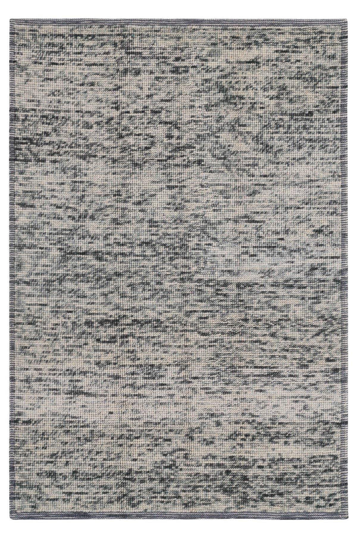Nepal 3585 El Dokuma Kalın Yün Kilim — üstten görünüm