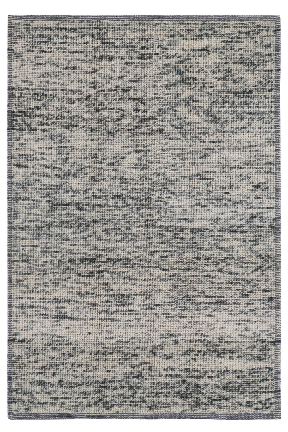Nepal 3585 El Dokuma Kalın Yün Kilim — üstten görünüm