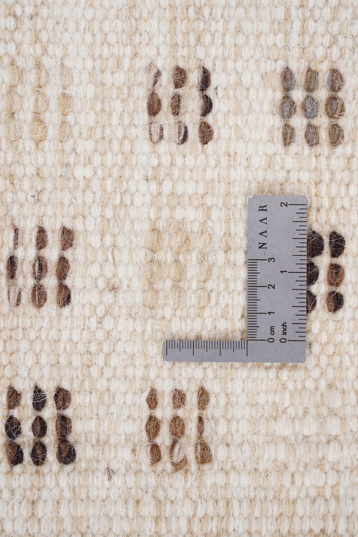Nepal 3587 El Dokuma Kalın Yün Kilim — detay 6