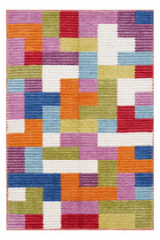 Nepal 3590 El Dokuma Kalın Yün Kilim — üstten görünüm