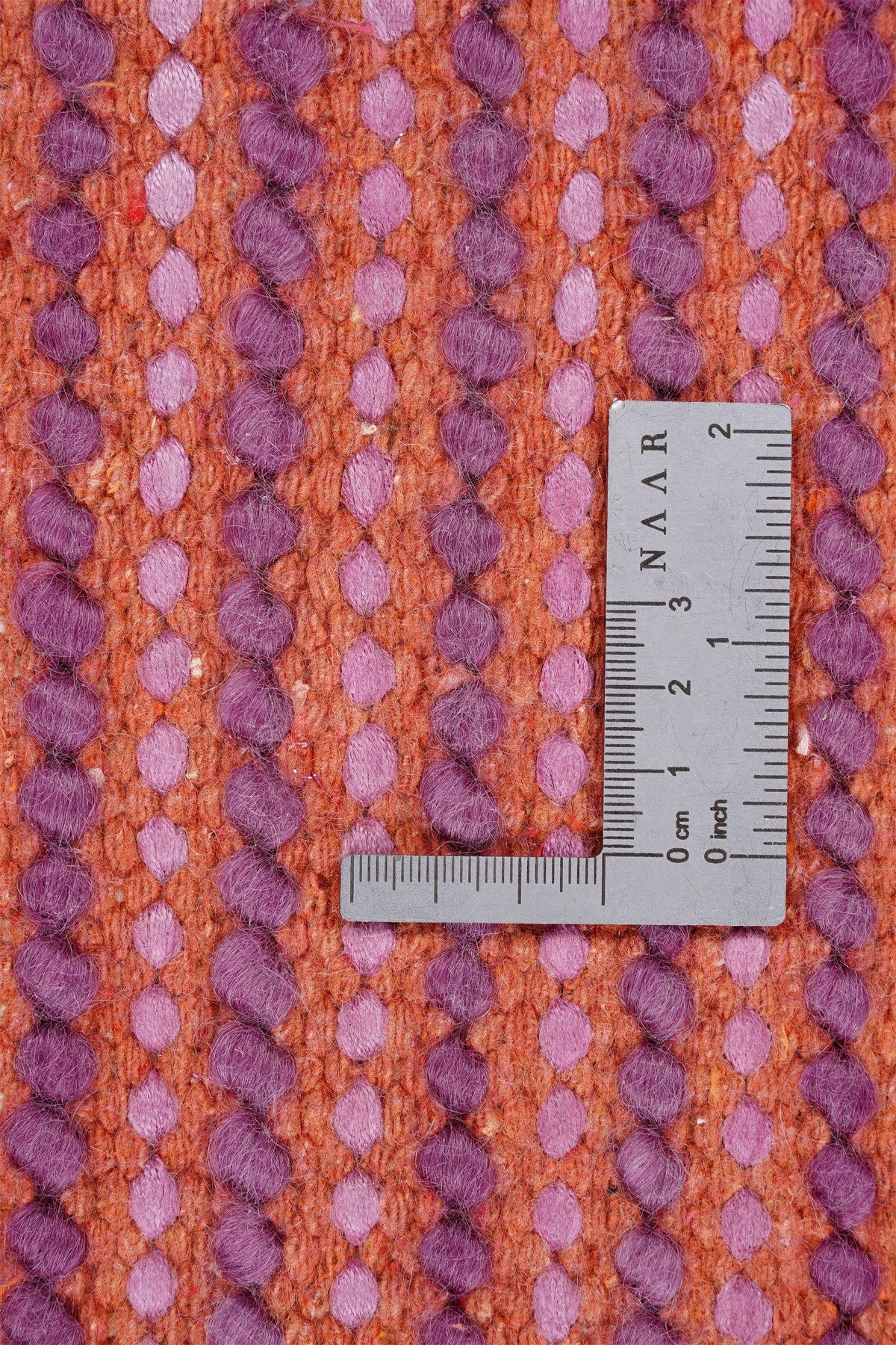 Nepal 3592 El Dokuma Kalın Yün Kilim — detay 6
