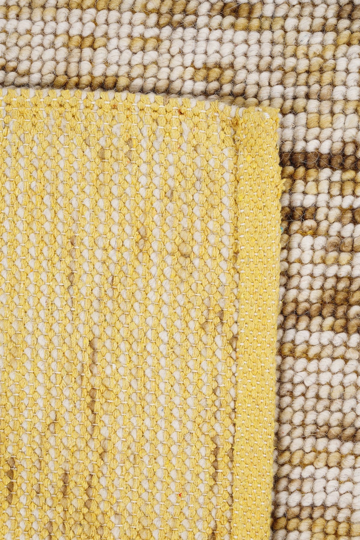 Nepal 3595 El Dokuma Kalın Yün Kilim — detay 4
