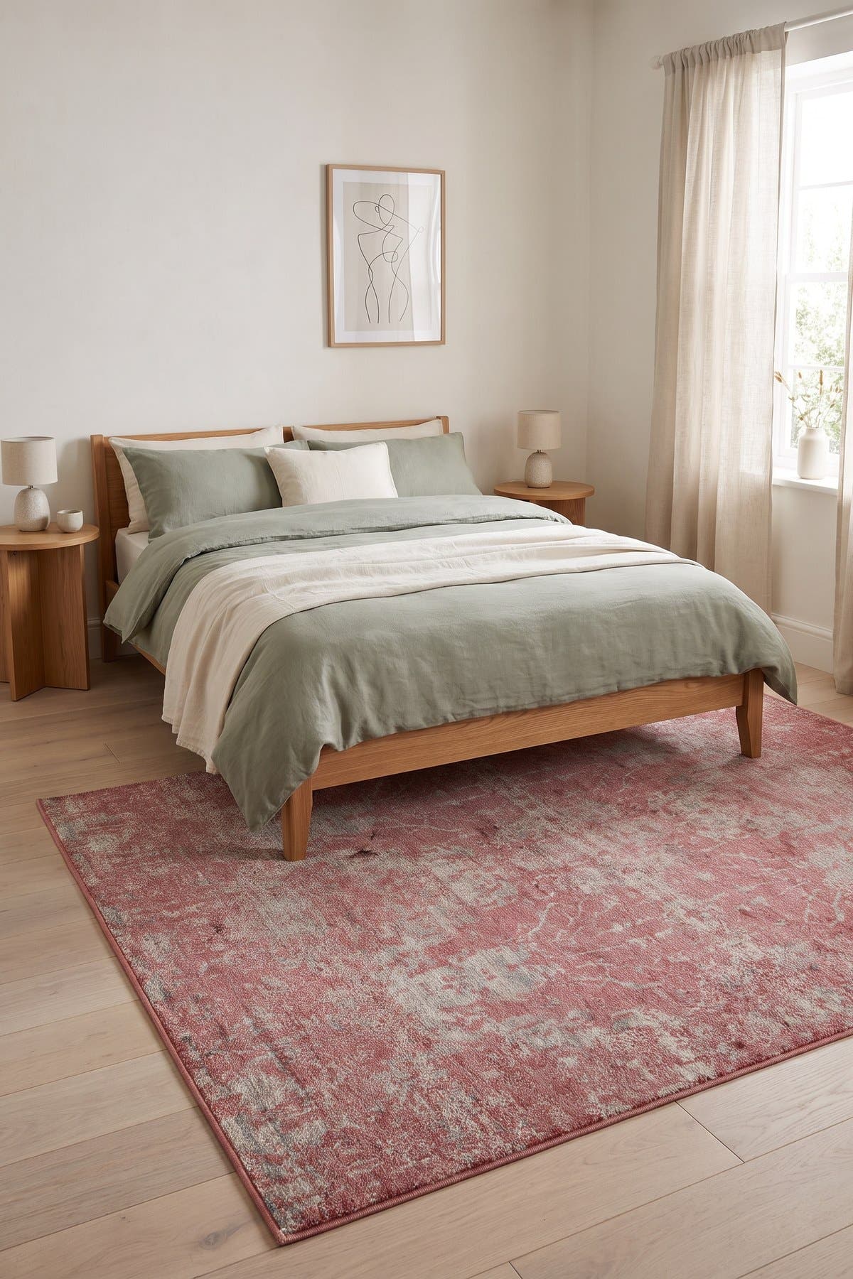 Naar Patina 6018 Bambu Yatak Odası Halısı