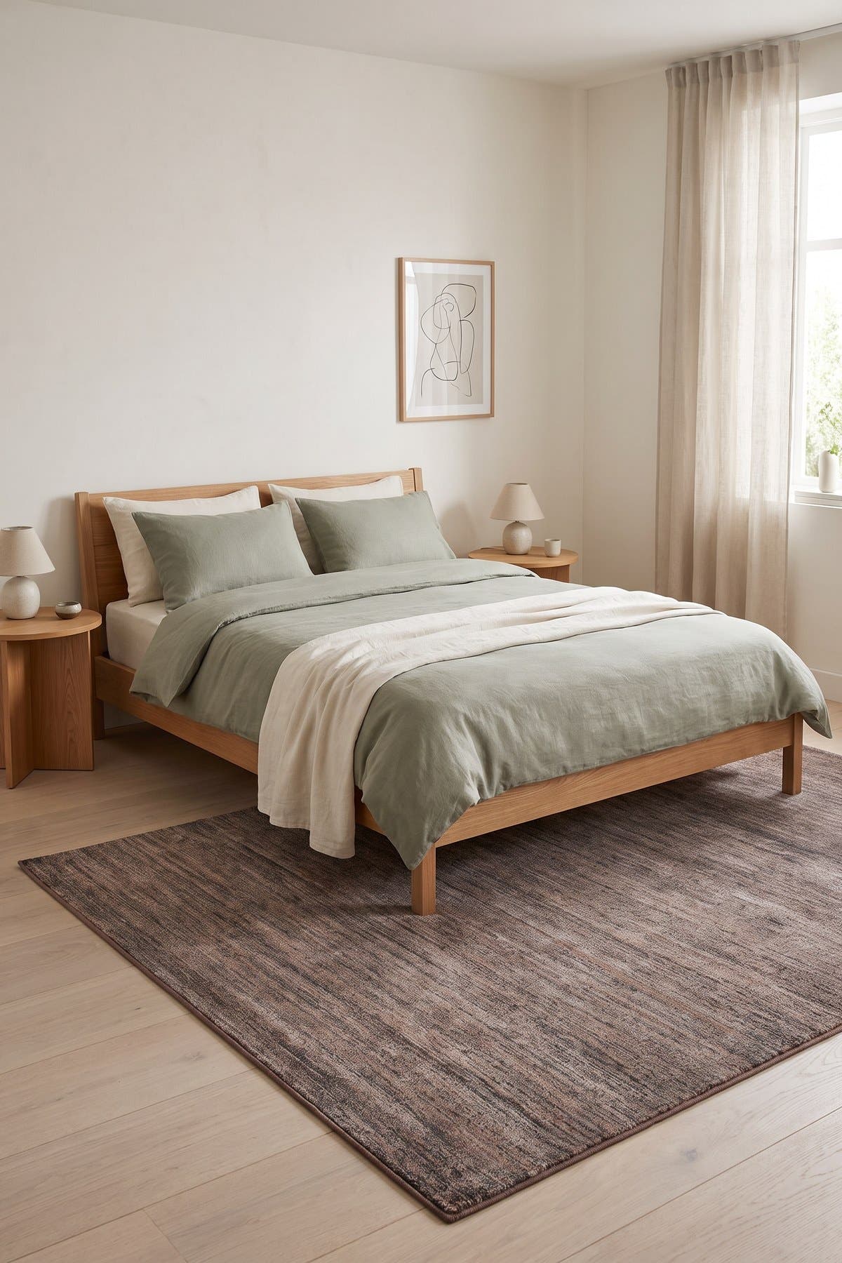 Naar Patina 6020 Bambu Yatak Odası Halısı
