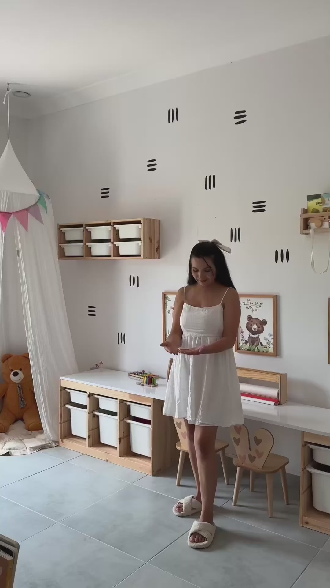 Videoyu yükle: Naar Halı tanıtım videosu - Minidream 2196A Yumuşak Dokulu Çocuk Halısı - Krem