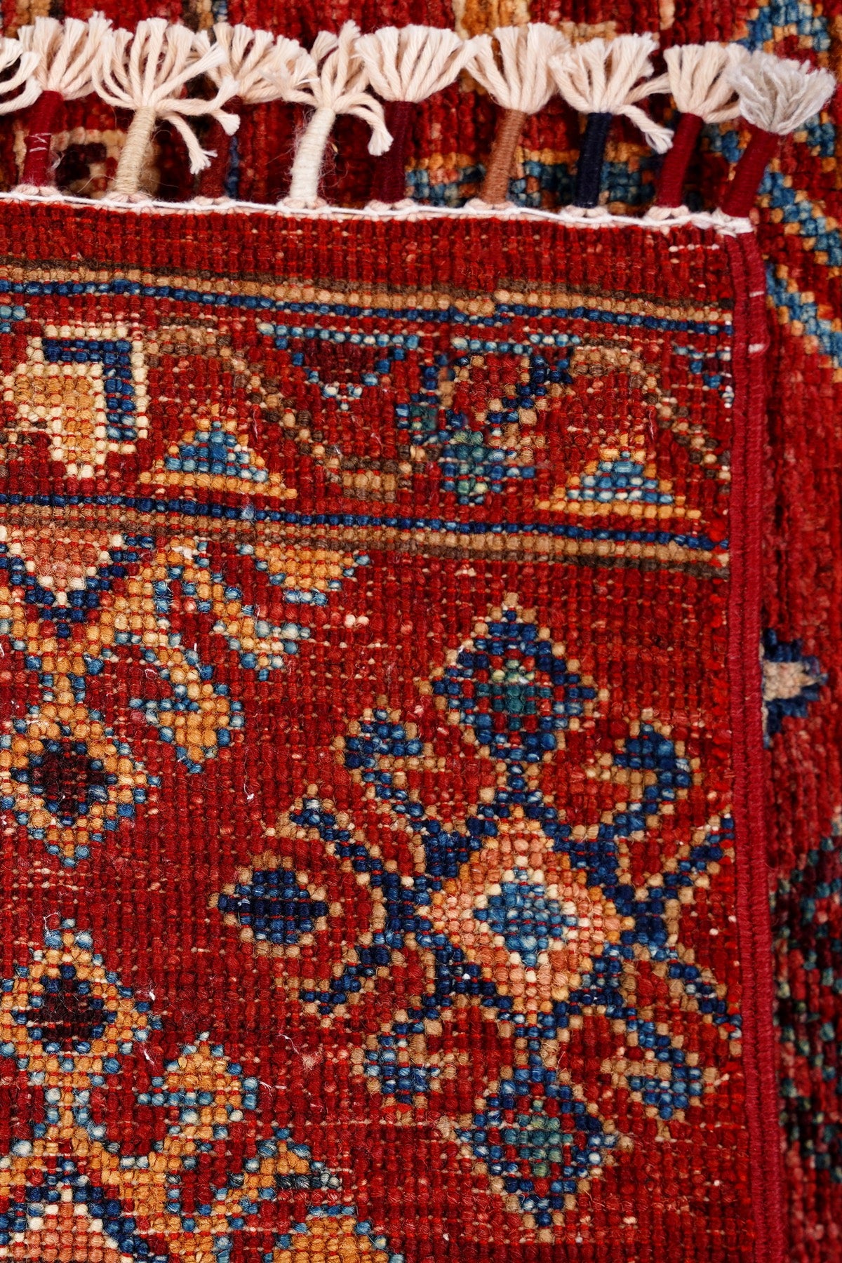 SHB Afgan Orjin El Dokuma Yün Halı — detay 4