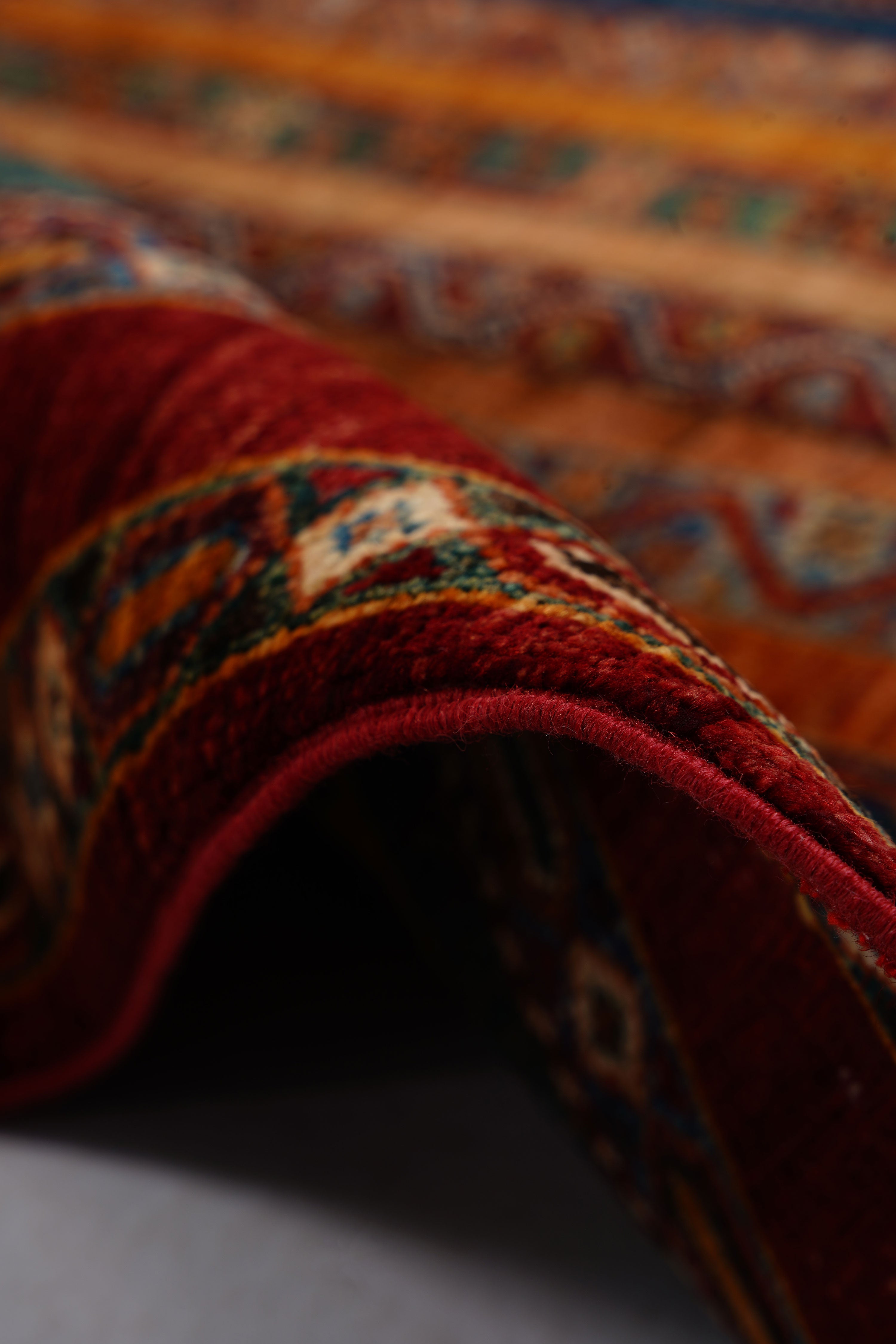 SHB Afgan Orjin El Dokuma Yün Halı — detay 3