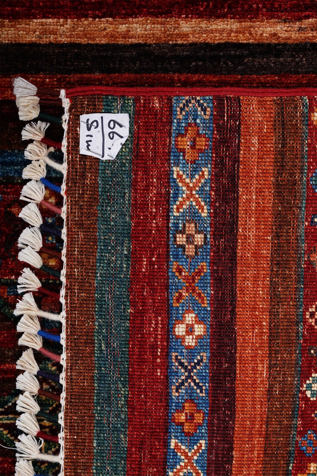 SHB Afgan Orjin El Dokuma Yün Halı — detay 5